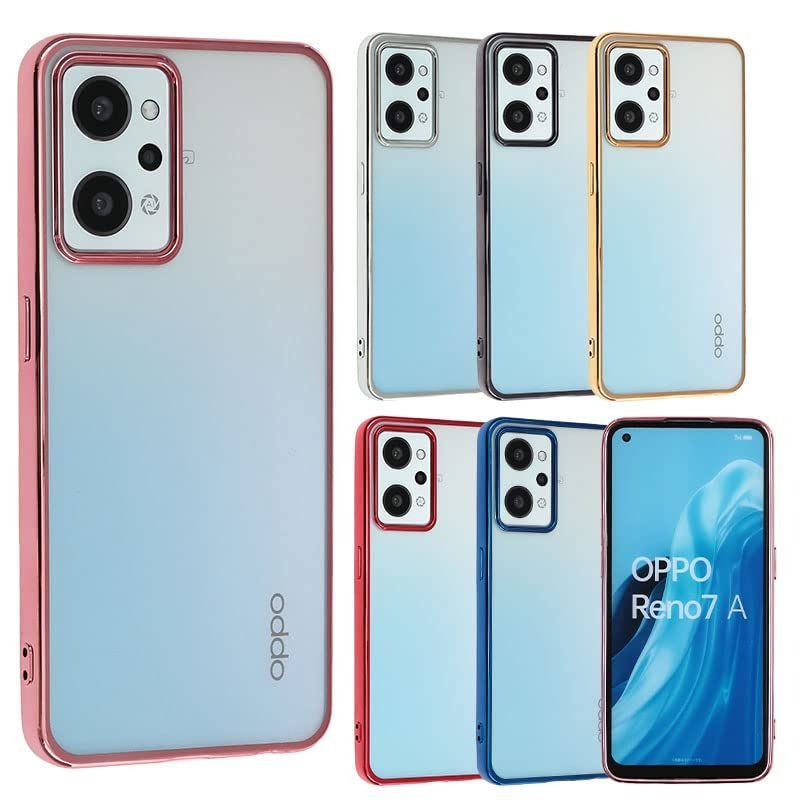 人気商品】OPPO Reno7 A ケース TPU color Reno7A ソフトケース 透明