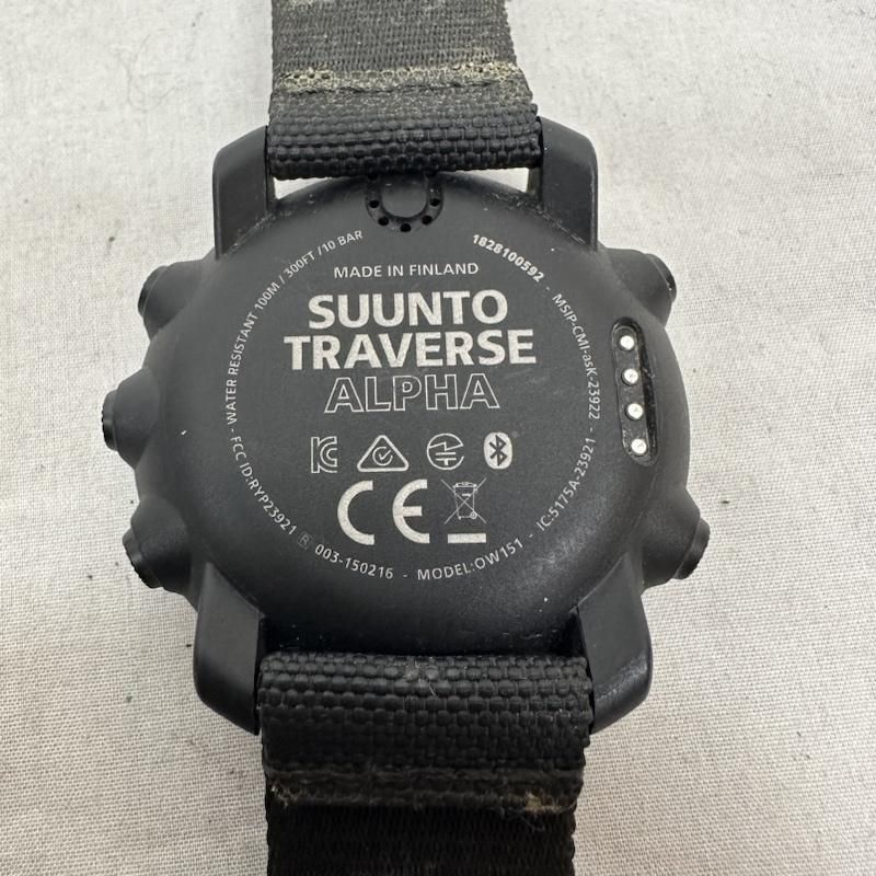 SUUNTO - SUUNTO TRAVERSE スマートウォッチ/OW151/スント Amazon | SUUNTO(スント) SUUNTO TRAVERSE ( スント トラバース