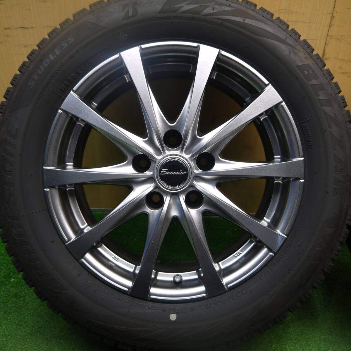 BS BLIZZAK VRX 205/60R16 16インチ スタッドレス 4本 2017年製