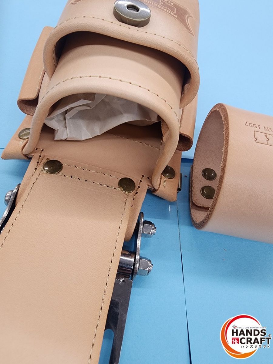 ニックス ヌメ革チェーンタイプ小物腰袋