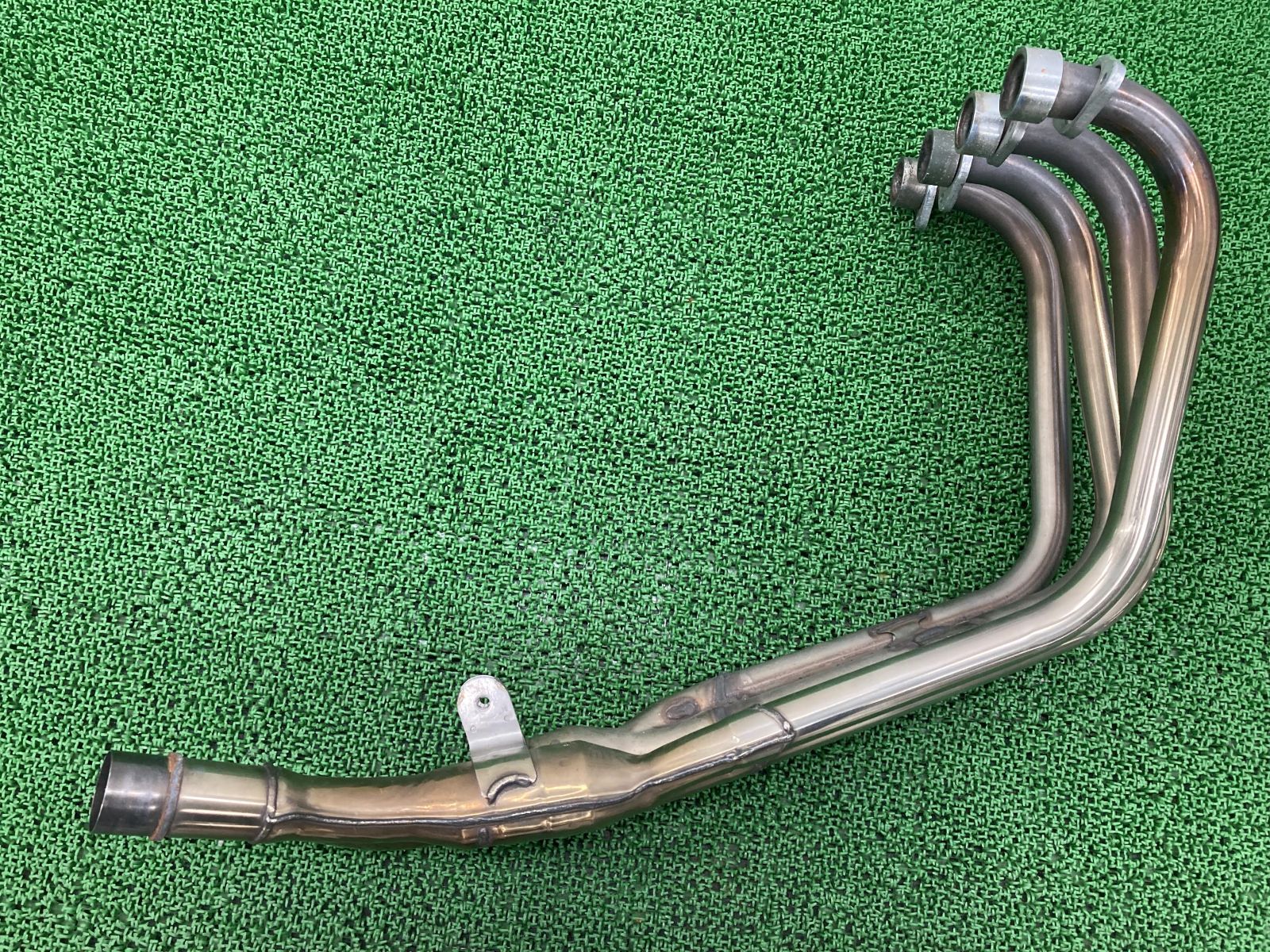 CB400SF エキパイマフラー ホンダ 純正 中古 バイク 部品 NC42 REVO 前期 コケキズ無し 品薄 希少品 車検 Genuine