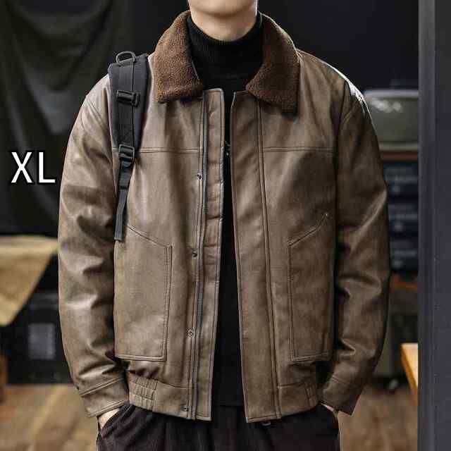 着用例② XL]秋冬 コーデ メンズ 服 シンプル ファッション オシャレ 大人