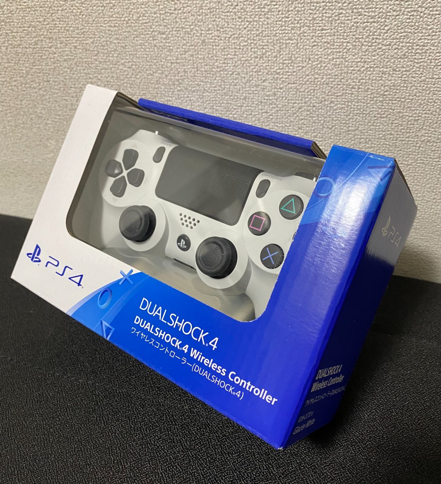 PS4 ワイヤレスコントローラー(DUALSHOCK 4)グレイシャー・ホワイト