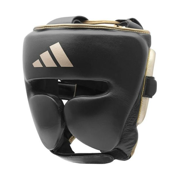 Adidas ヘッドギア ホワイト/ゴールド adidas ヘッドガード FLX3.0 スピード //アディダス ヘッドギア