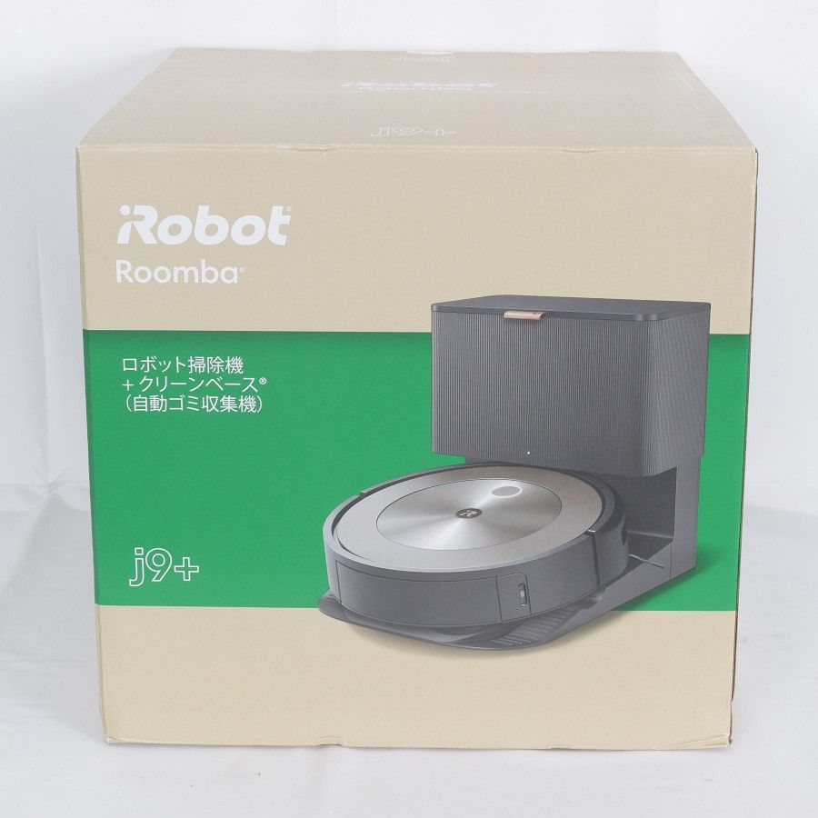 【未使用】iRobot Roomba j9+ J955860 ロボット掃除機 ルンバ ロボット掃除機 自動ゴミ収集 j9+ アイロボット 公式 お