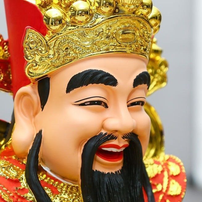 富の神 仏像 神 赤 レッド 黄金 ゴールド 金 幸運 癒し 浄化 幸運 開運