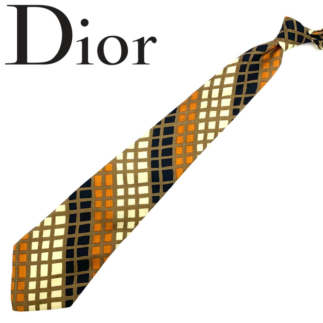 セット割でさらにお得！】Christian Dior 高級 ネクタイ シルク 100
