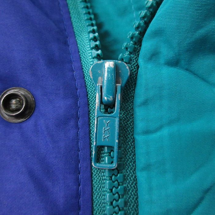 XL/古着 エルエルビーン LLBEAN 長袖 ナイロン ダウン ジャケット  