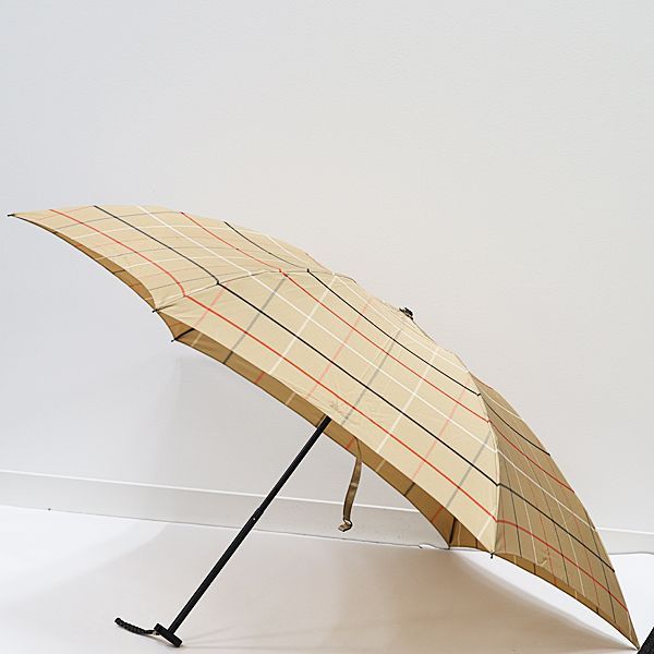 バーバリー 傘 ブラウン BURBERRY バーバリー 折りたたみ傘 ブラウン