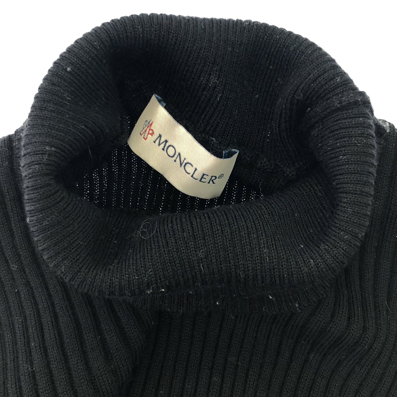 モンクレール MONCLER ニット 9F00001 ニット ブラック ウール