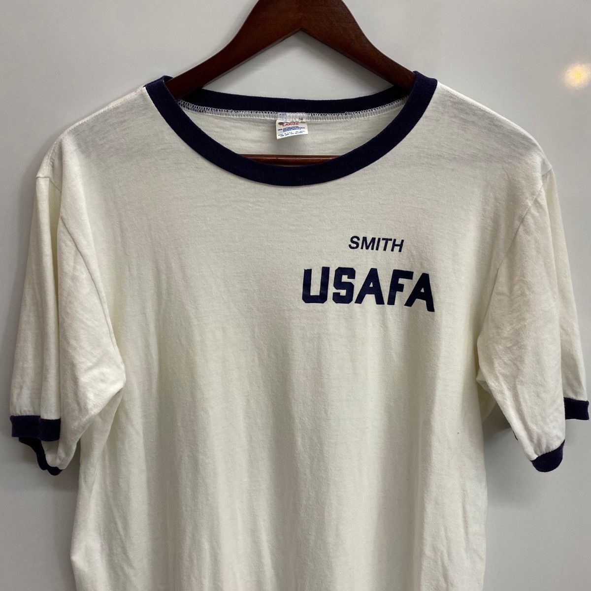 チャンピオン Champion 80's USAFA トリコタグ USA製 リンガー T