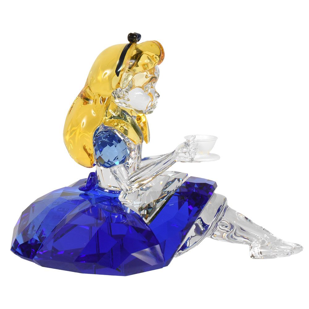 SWAROVSKI - スワロフスキー SWAROVSKI ディズニー 不思議の国のアリス アリス オブジェ 置物 5670324 ブルー クリア【中古】 楽天市場】スワロフスキー SWAROVSKI ディズニー 不思議の国の