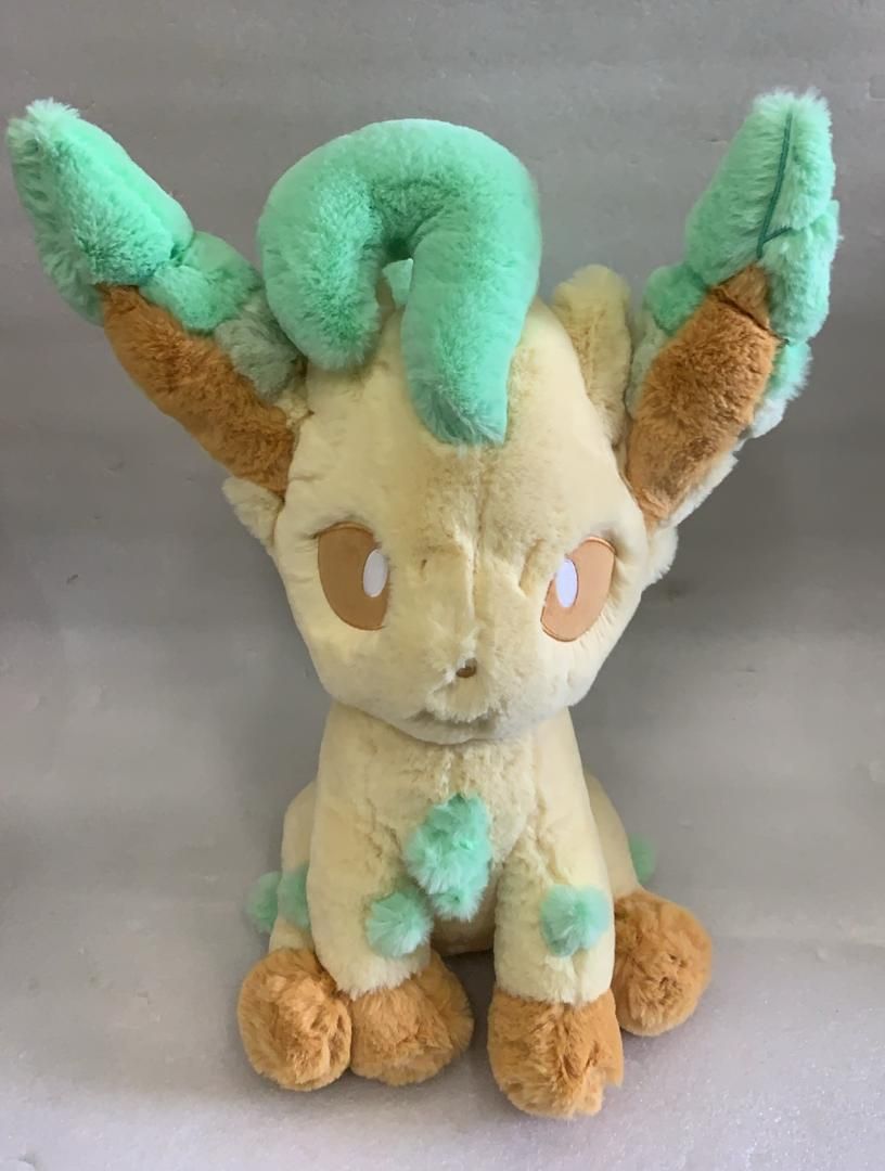 ポケモンセンター ふわふわ抱きぬいぐるみ リーフィア --522994
