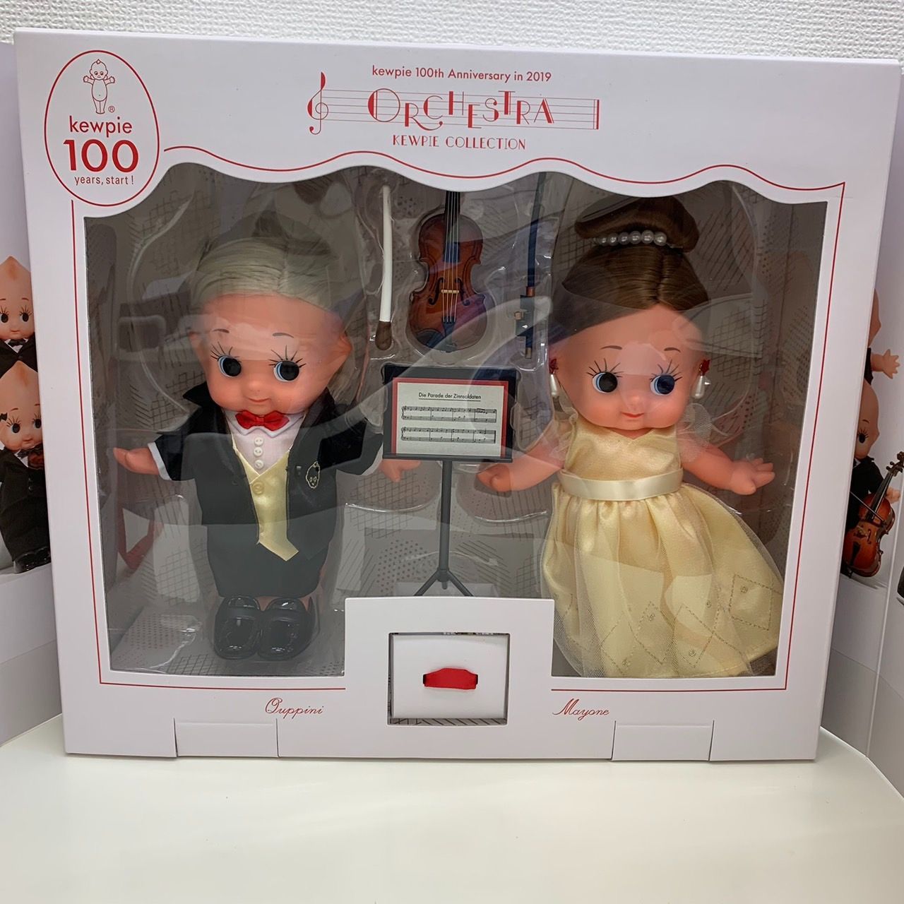 K【新品】キューピー 100周年 人形 オーケストラ 非売品 - shop