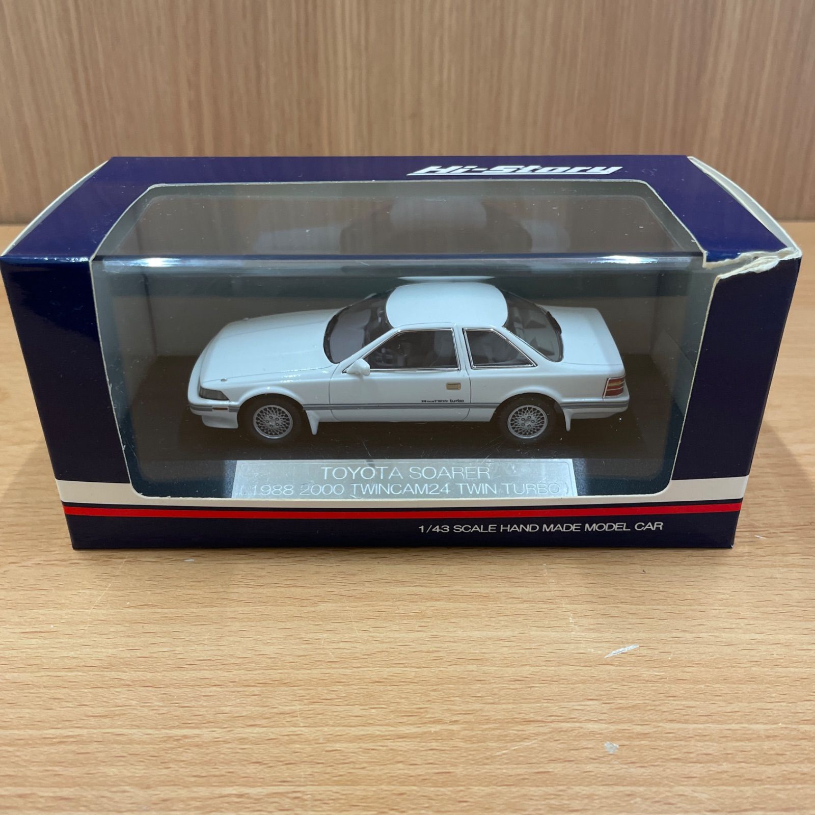 □Hi-Story ハイストーリー 1/43 TOYOTA SOARER 1988 2.0GT-TWIN TURBO