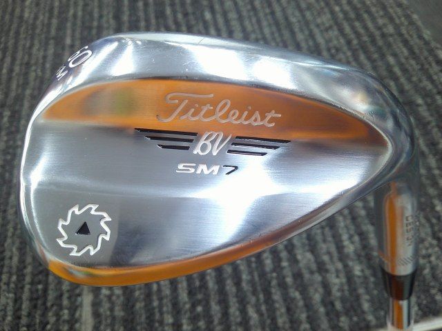 中古 ウェッジ タイトリスト ボーケイSM7ツアークローム60-08M/DG(JP)/WEDGE/60[0193]博多