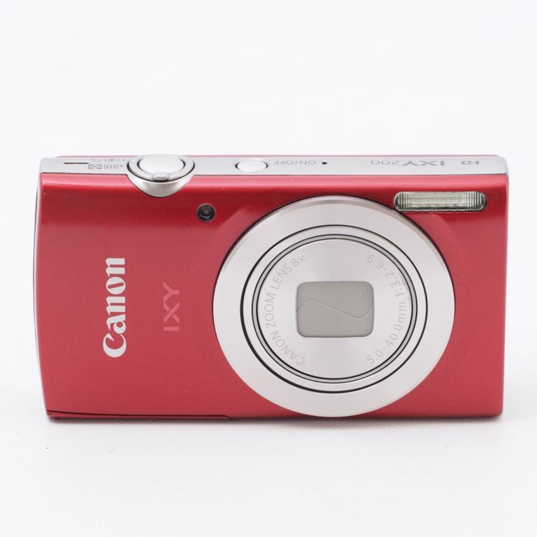 Canon キヤノン デジタルカメラ IXY200 (RED) レッド - メルカリ