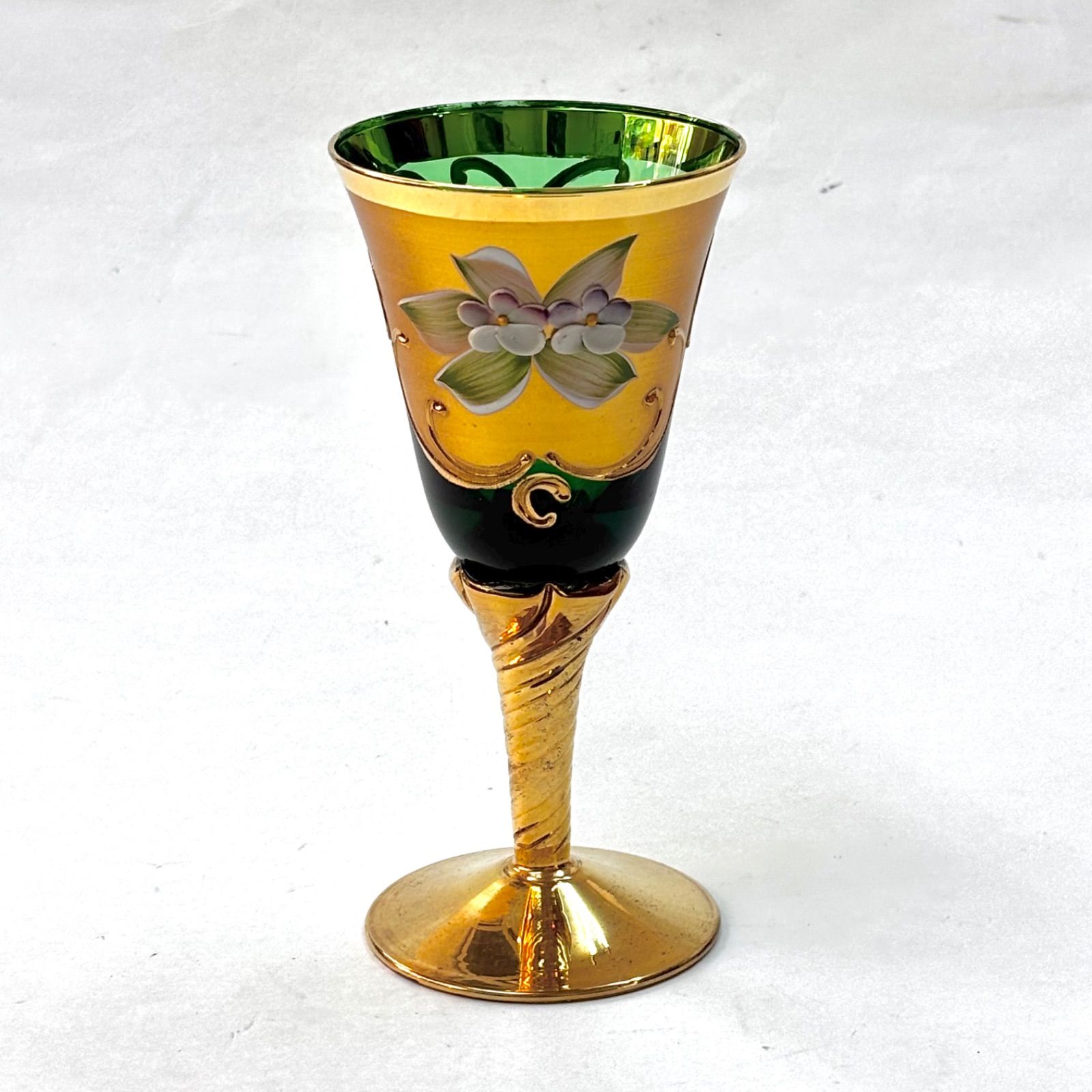 ベネチアングラス ガラス シャンパン ワイン グラス/イタリア 製