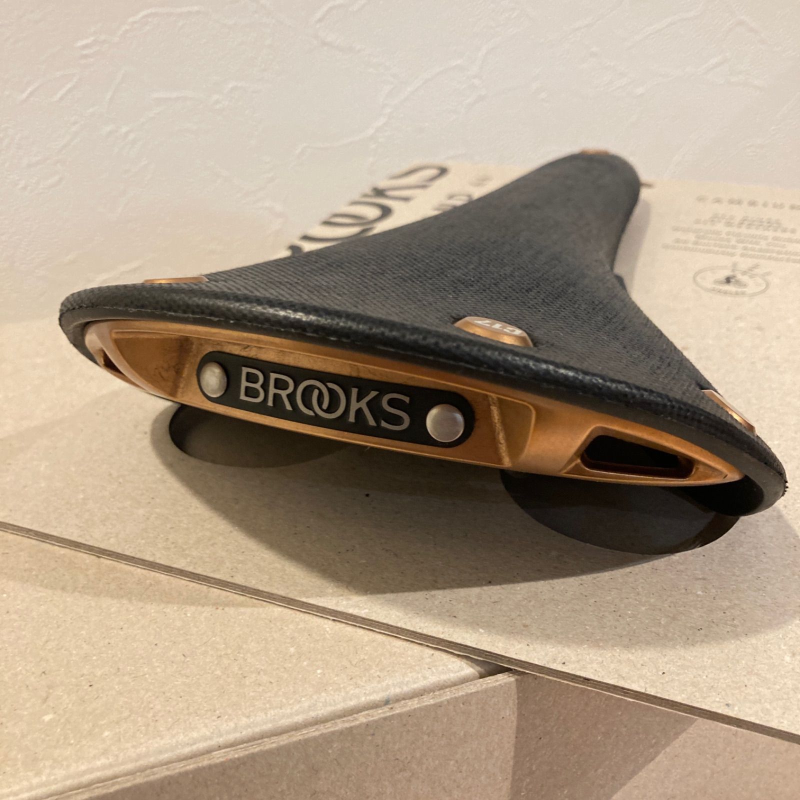 BROOKS カンビウム C17 スペシャル BLACK/COPPER サドル - Chuno's