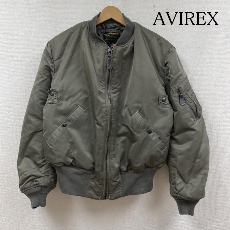 AVIREX アヴィレックス ジャケット、上着 ジャンパー、ブルゾン MA-1 USA製 フライト ボンバー ジャケット ミリタリー 8415-273-3571