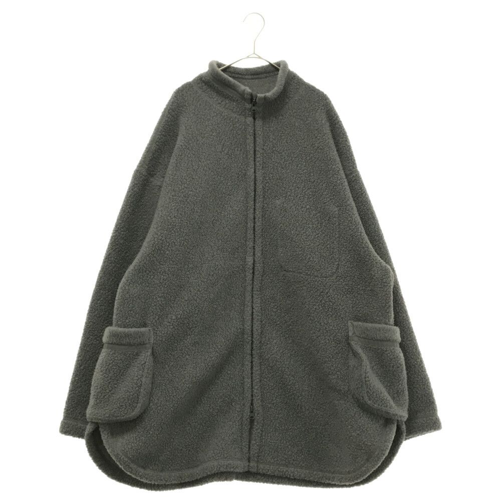 Porter Classic (ポータークラシック) FLEECE ZIP UP JACKET GRAY