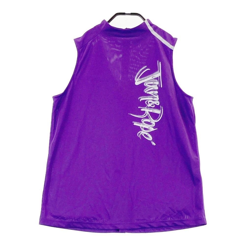 サイズ M JUN-ROPE ジュン アンド ロペ ハイネック ノースリーブTシャツ パープル系 240101436446 ゴルフウェア レディース ストスト