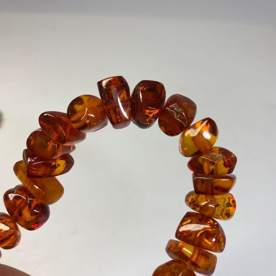 K18刻印金具 本琥珀 ネックレストップ ネックレス トヒチ NEXPOTALLINN_EU