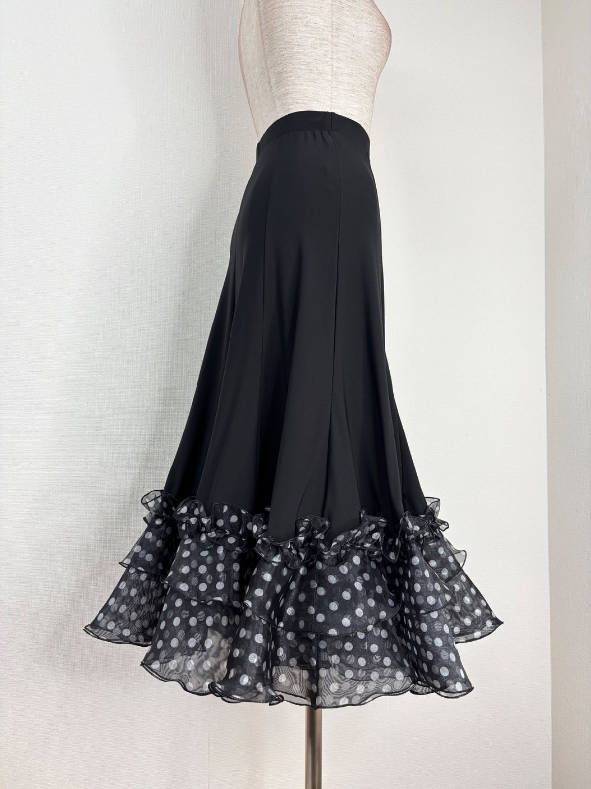 社交ダンス チャコット メンズベスト ストライフ ブラック