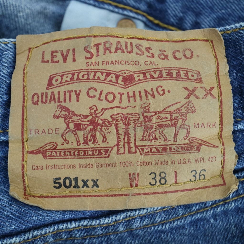 USA製 Levi's リーバイス 501xx デニムパンツ 大きいサイズ アメカジ