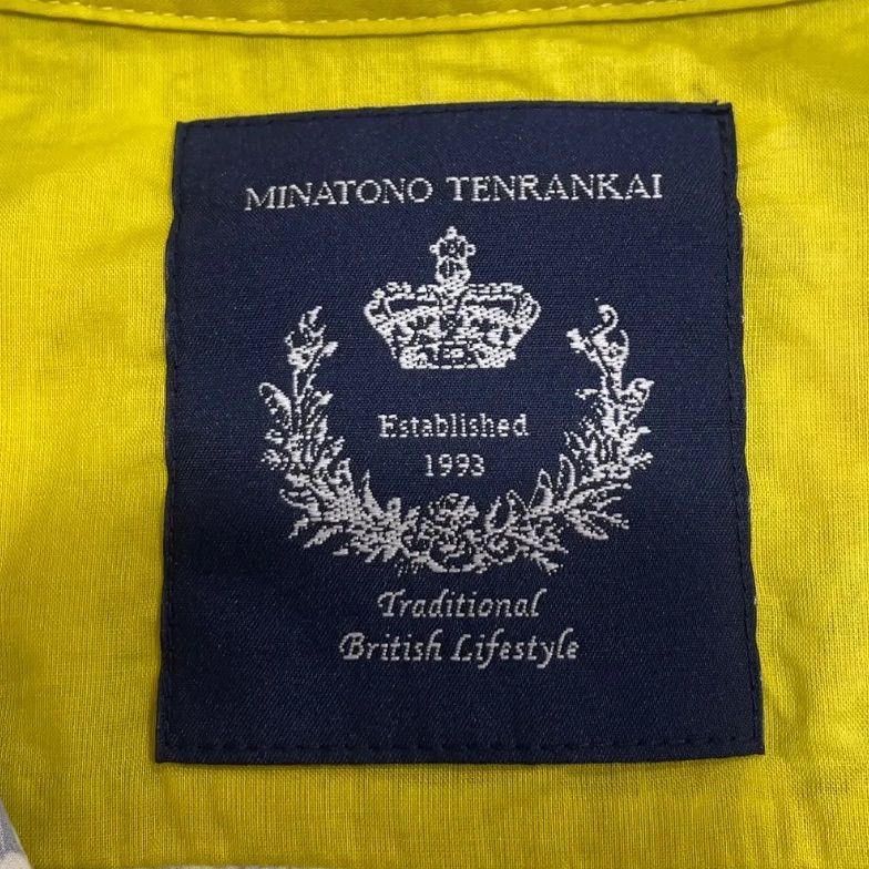 MINATONO TENRANKAI みなとのてんらんかい 花柄シャツ 長袖