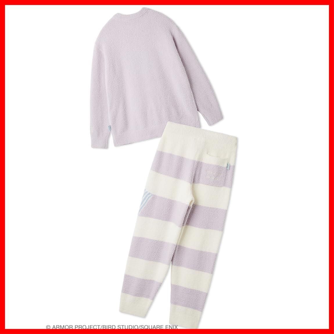 ジェラート ピケ ドラゴンクエスト レディース ベビモコプルオーバー-ボーダーロングパンツセット PWNT255010