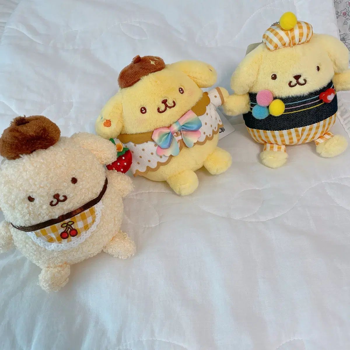 On The Grass 犬 ぬいぐるみ 2コセット 中古品 昭和レトロ