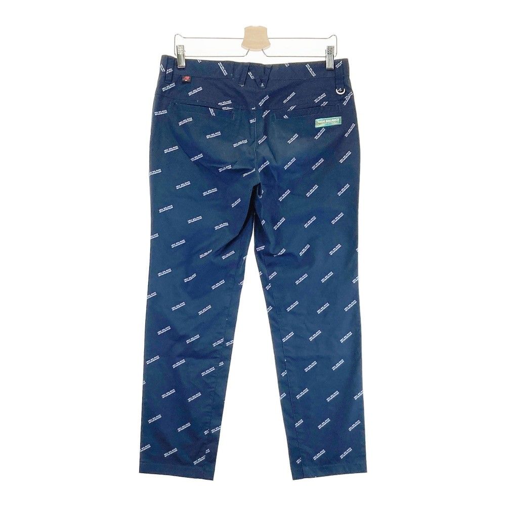 サイズ：5 NEW BALANCE GOLF ニューバランス  ロングパンツ ロゴ総柄 ネイビー系 [240101444858] ゴルフウェア メンズ ストスト サイズ：5 NEW BALANCE GOLF ニューバランス ロングパンツ ロゴ
