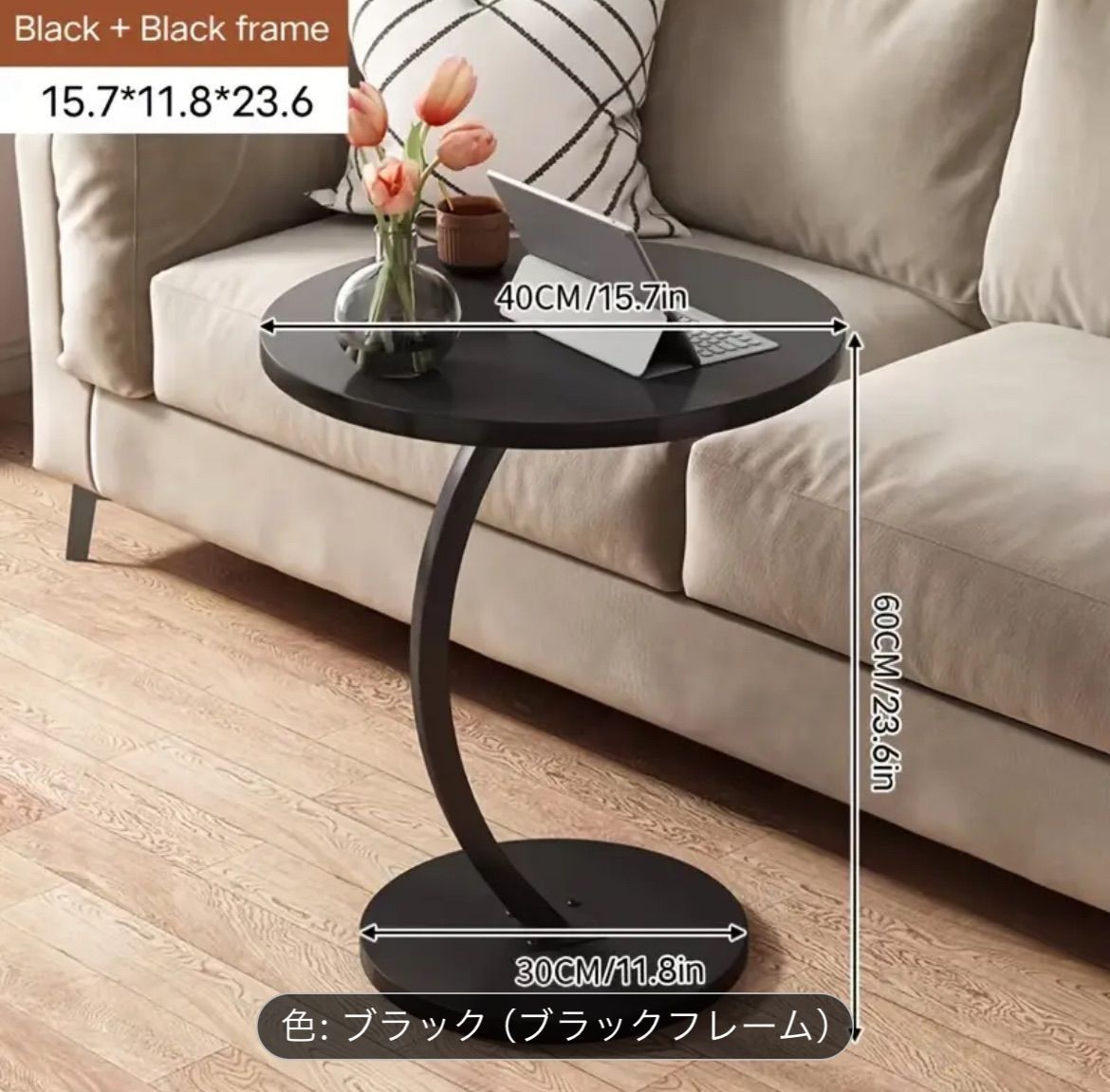 ステンレス鋼のコーヒーテーブル,アパート用,モバイル回転エッジテーブル,強化ガラス付き