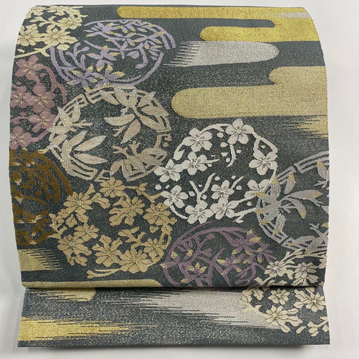 価格相談可♪新品未使用！高級仕立て 正絹タランチュラ刺繍 お太鼓柄 袋帯 価格相談可♪新品未使用！高級仕立て 正絹タランチュラ刺繍