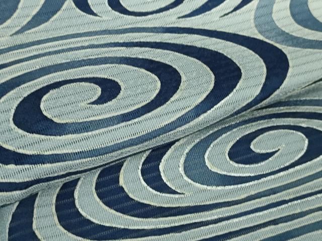 平和屋本店□超希少 夏物 男性 東京友禅 久呂田明功 訪問着 絽縮緬