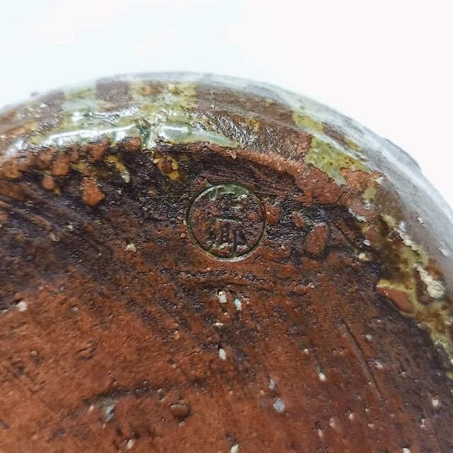 茶器/茶道具　出雲窯　楽山焼　十二代　空郷　花入　花生 出雲焼・楽山窯の今昔 十二代 長岡空郷新作展 ー出雲色絵の世界