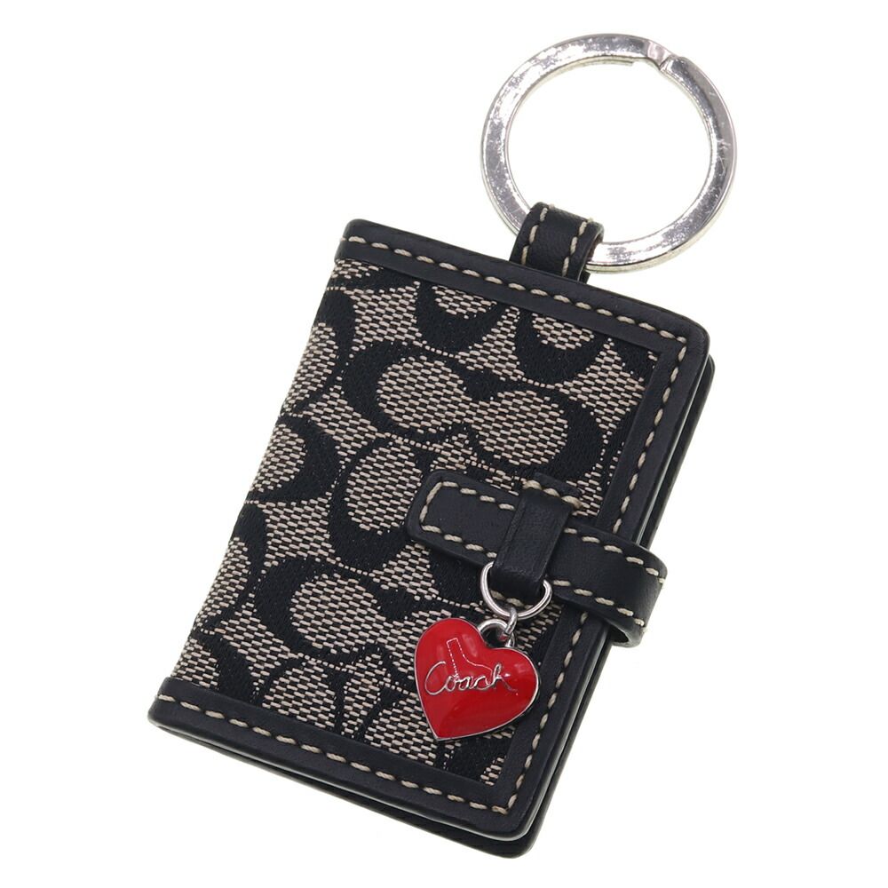 コーチ キーリング シグネチャー ミニフォトケース コーチ キーリング シグネチャー ミニフォトケース 中古 - メルカリ