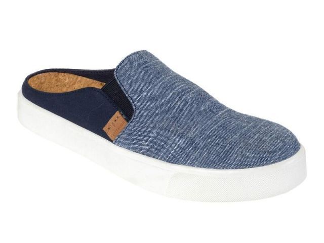 【送料無料】 レヴィタライン レディース スニーカー シューズ Esplanade Canvas Slide Blue