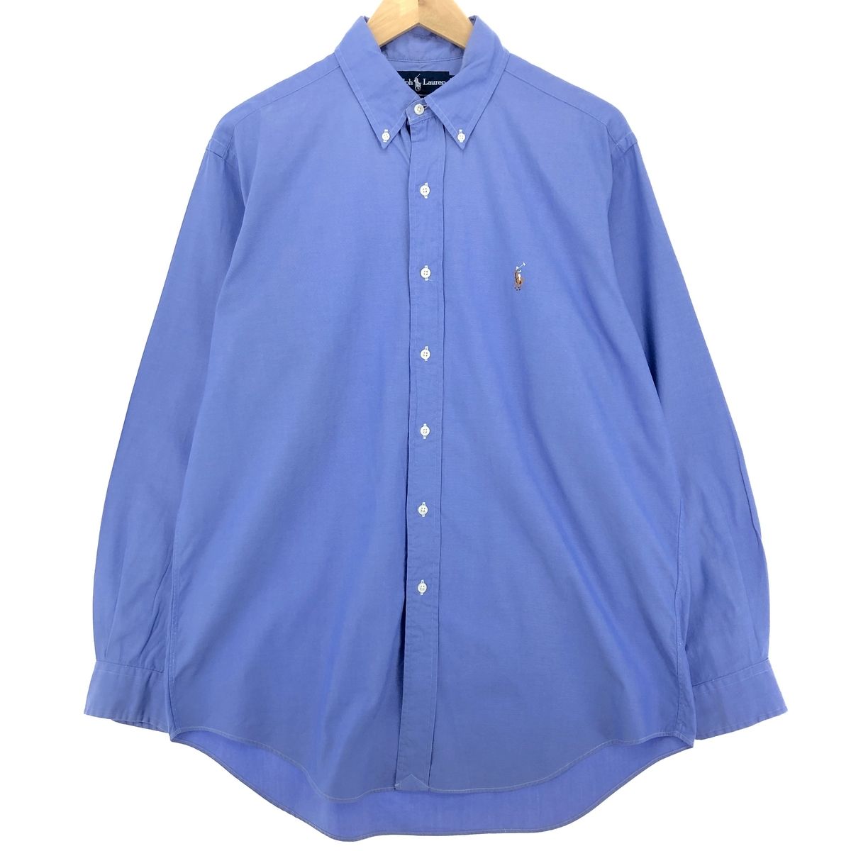 古着 ラルフローレン Ralph Lauren YARMOUTH 長袖 ボタンダウンシャツ メンズL/eaa448876