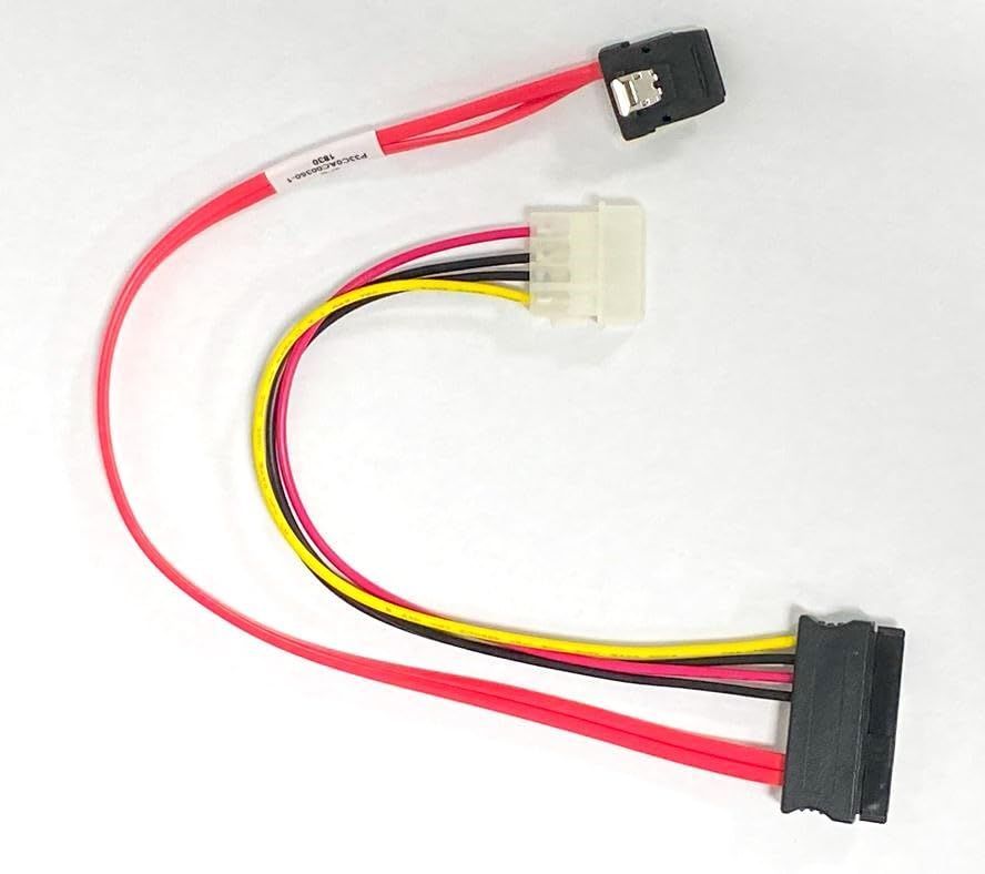 mini SAS SFF-8087(メス）36ピン to SFF-8482 SASケーブル＋4ピン電源