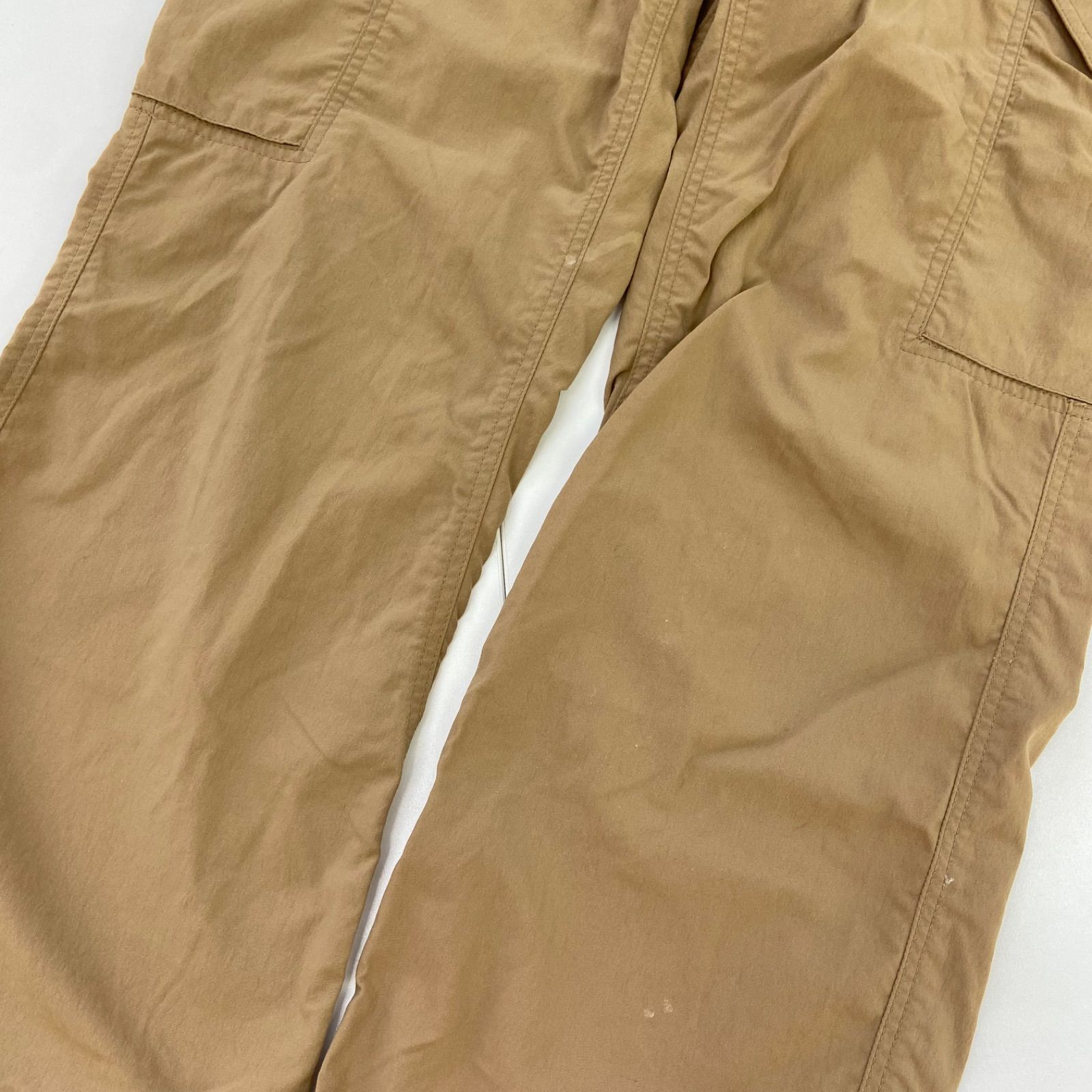 モンベル ストレッチカーゴパンツ レディースL mont-bell モンベル ストレッチカーゴパンツ レディース タン ①