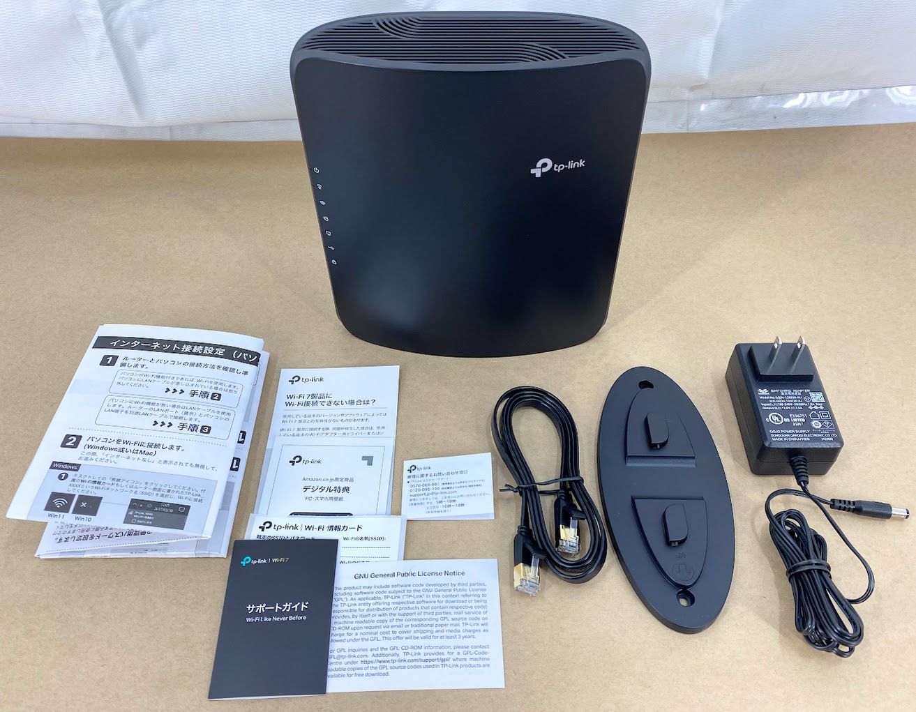 TP-Link WiFi 7 無線LANルーター 5764Mbps 5GHz 1376Mbps 2.4GHz