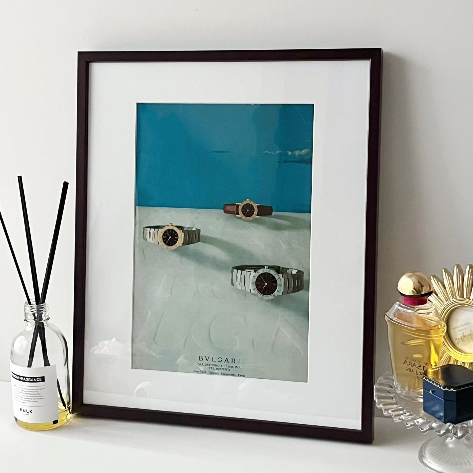 1984 広告＞ BVLGARI ブルガリ ポスター ヴィンテージ アートポスター