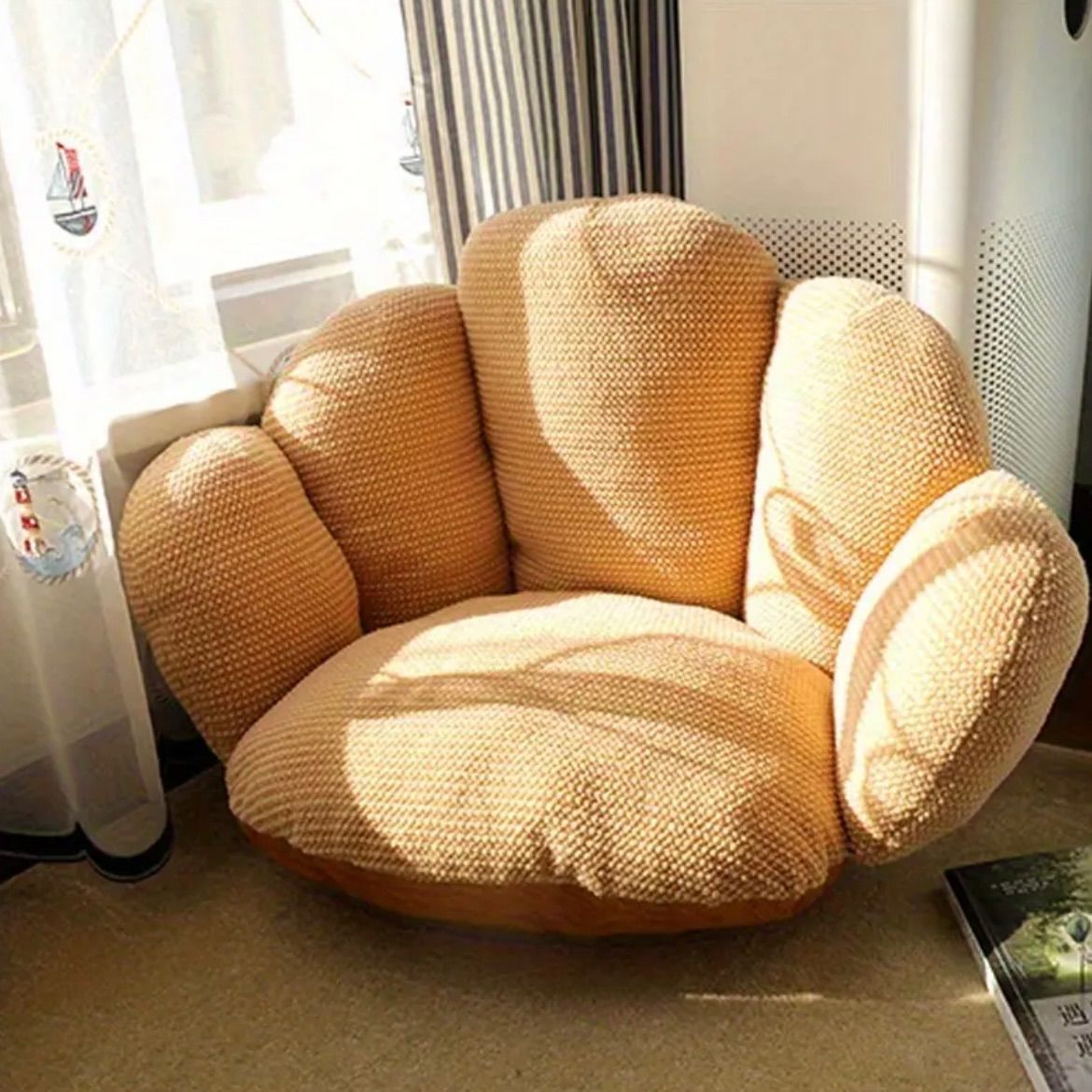 オレンジ　カンディハウス　ソファ カンディハウス CONDE HOUSE エクリプス リビング 3Pソファ 3人掛け