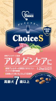 セット アース ペット ファーストチョイス Choice S アレルゲンケアに 高齢犬 ７歳以上 1 2 kg