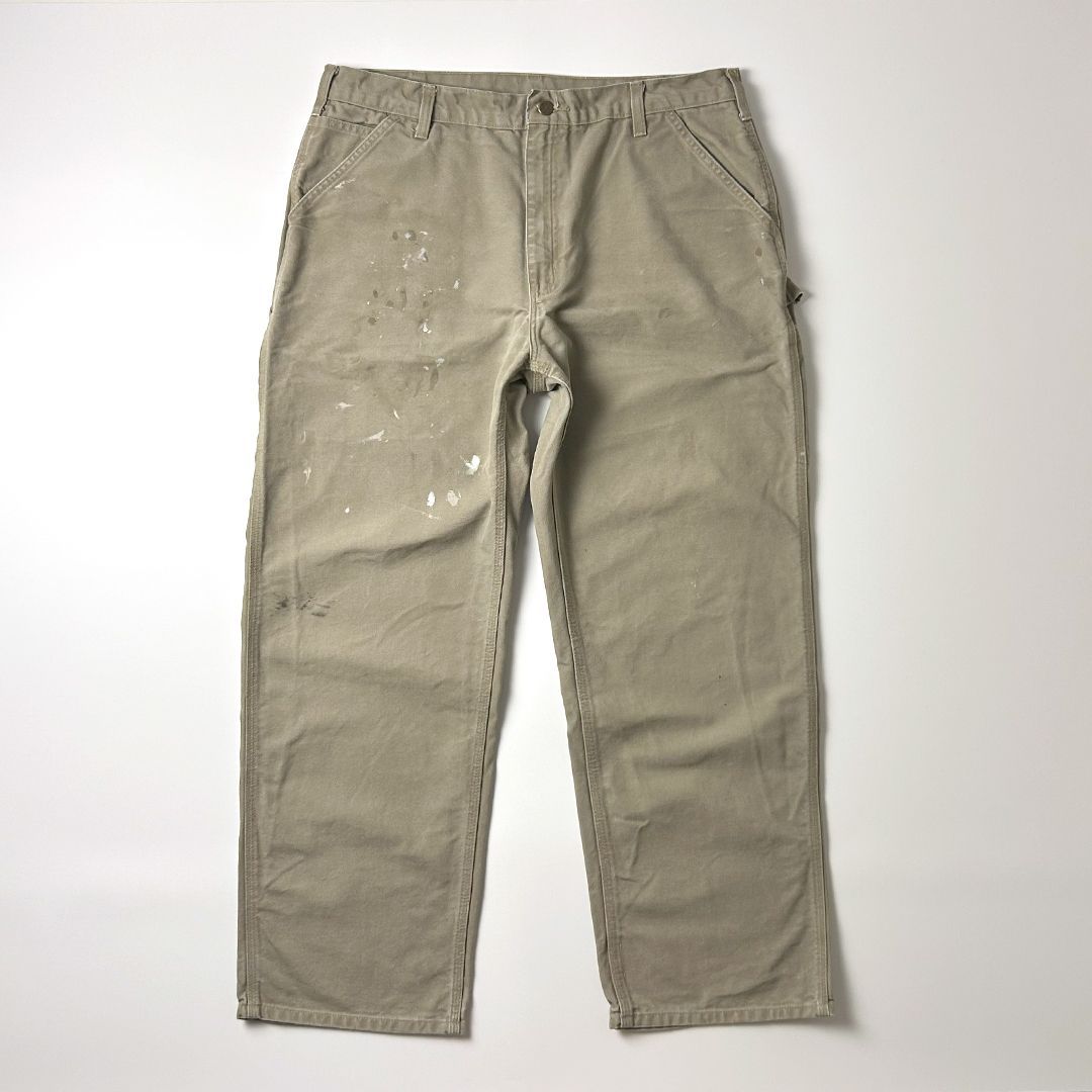 カーハート　W38×L32 ワークパンツ メキシコ製 carharttカーハート デニム ペインターパンツ w38