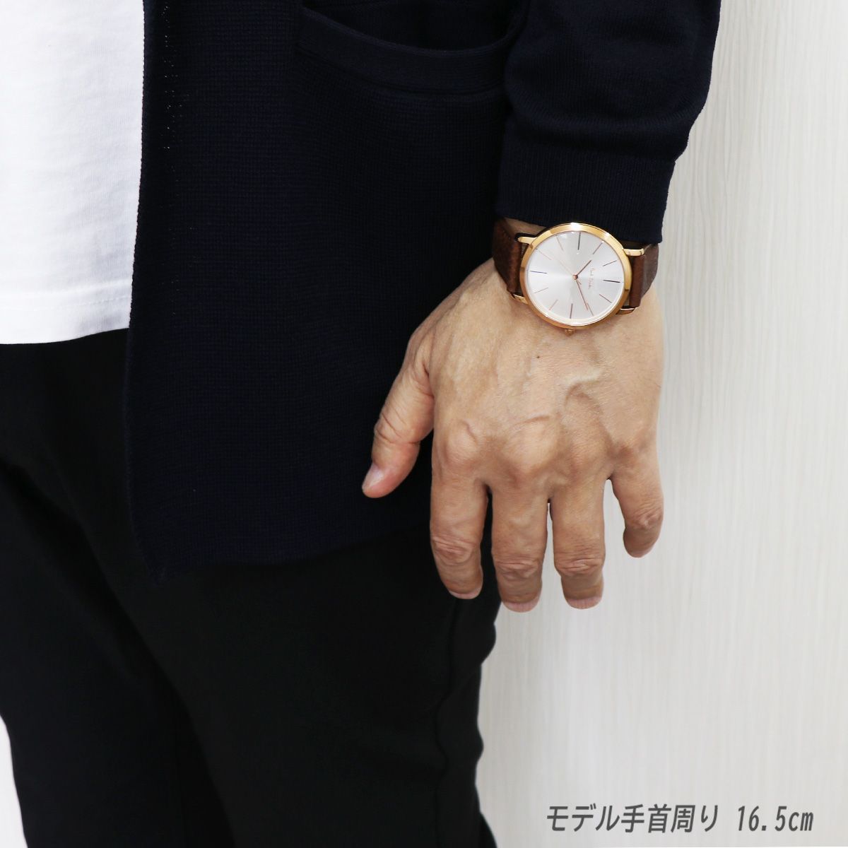ポールスミス Paul Smith 腕時計 メンズ 革ベルト ステンレスベルト MA 