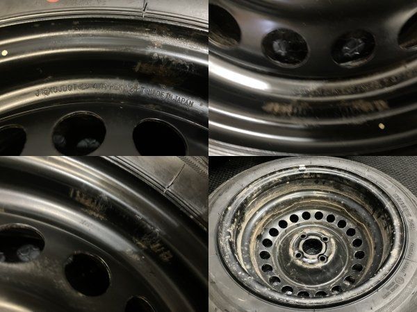 タイヤ未走行に近い【BS ECOPIA EP150 175/65R15】夏タイヤ【スチール
