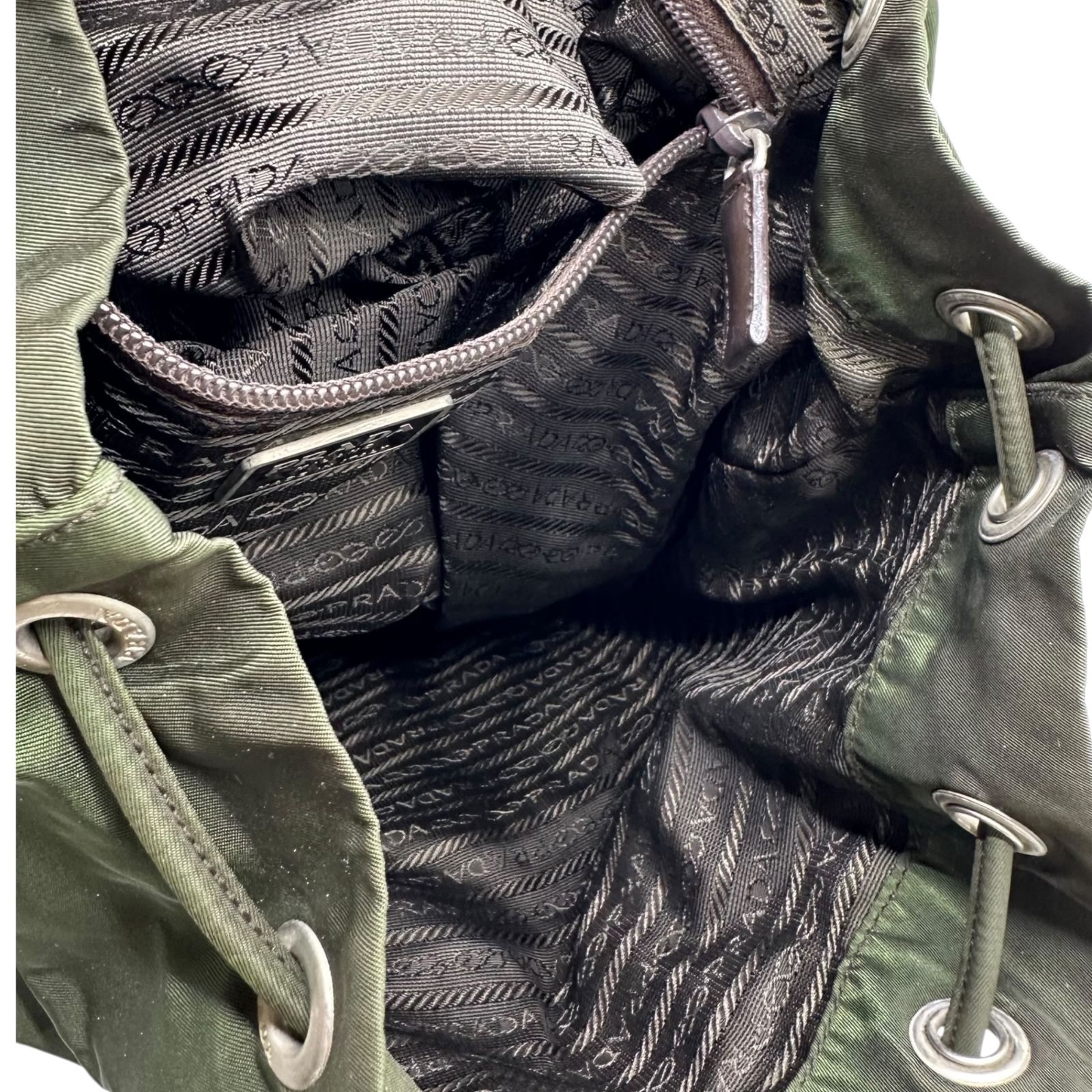 PRADA(プラダ) Triangle Plate Nylon Mini Backpack 三角 プレート 